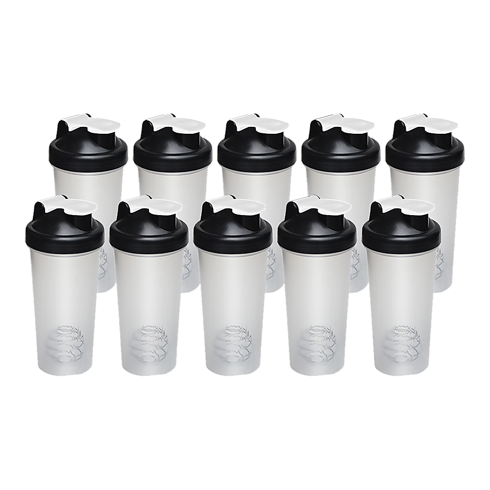 10x 700ml GYM Protein Supplement Drink Blender Mixer Shaker