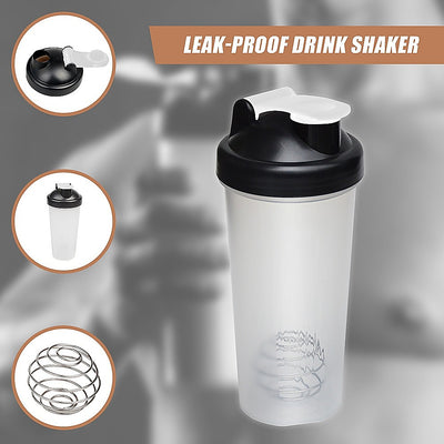 10x 700ml GYM Protein Supplement Drink Blender Mixer Shaker